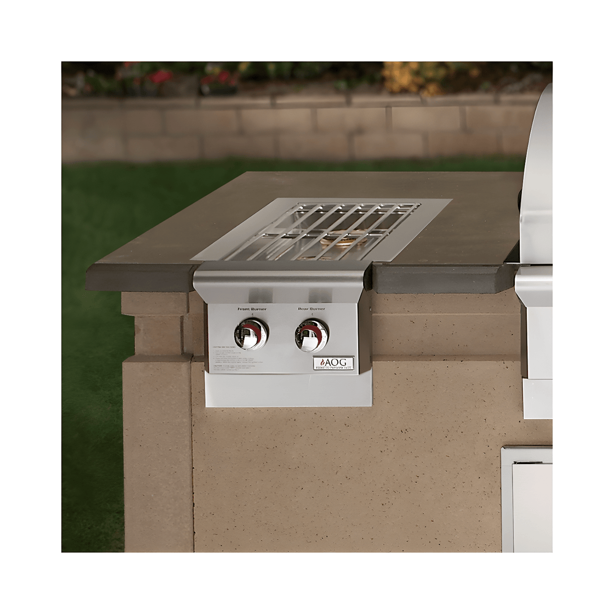 American Outdoor Grill L-Series Double Side 15-Inch Built-In Gas Burner From Modern Blaze
