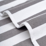 Cabana Striped Oversized Premium Cotton Beach Towel 30x60" - 32 Set Case Pack From American Soft Linen