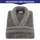 American Soft Linen Unisex Fleece Bathrobe, Super Soft, Absorbent and Fluffy - Wholesale From American Soft Linen
