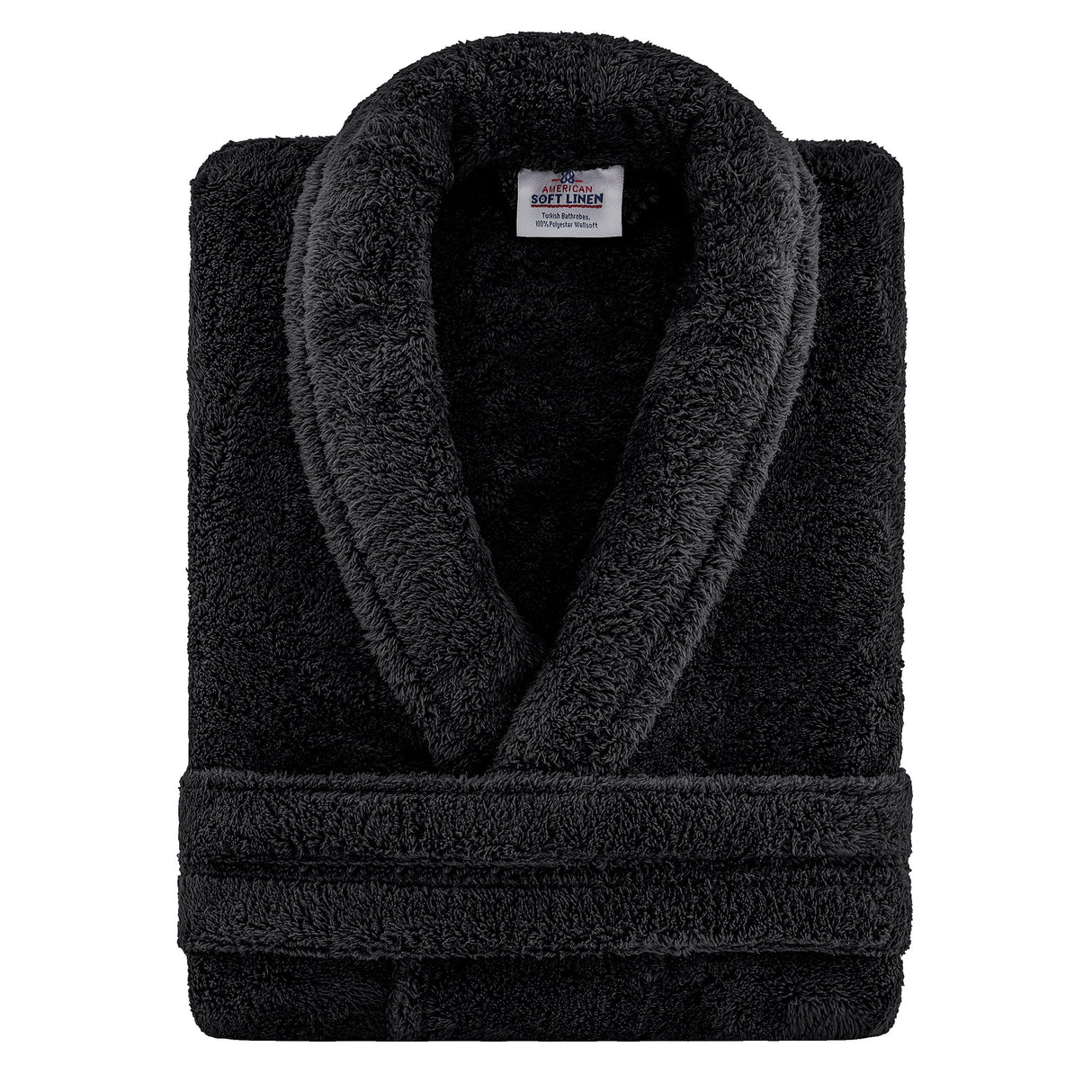 American Soft Linen Unisex Fleece Bathrobe, Super Soft, Absorbent and Fluffy - Wholesale From American Soft Linen