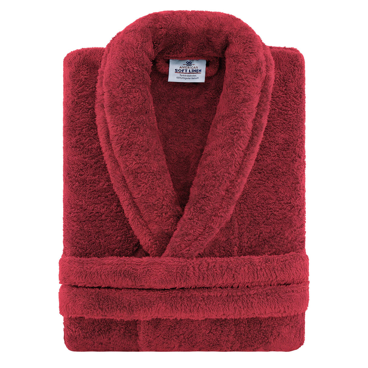 American Soft Linen Unisex Fleece Bathrobe, Super Soft, Absorbent and Fluffy - Wholesale From American Soft Linen