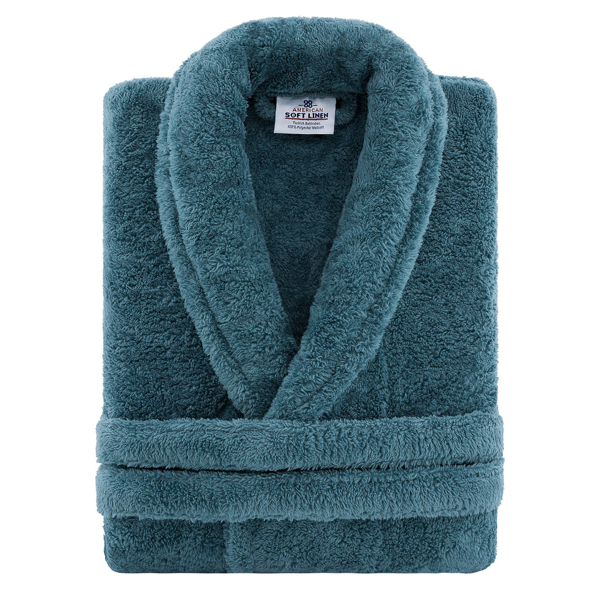 American Soft Linen Unisex Fleece Bathrobe, Super Soft, Absorbent and Fluffy - Wholesale From American Soft Linen