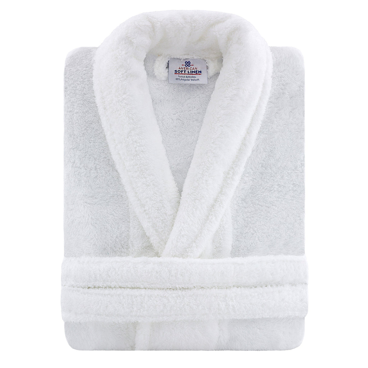 American Soft Linen Unisex Fleece Bathrobe, Super Soft, Absorbent and Fluffy - Wholesale From American Soft Linen