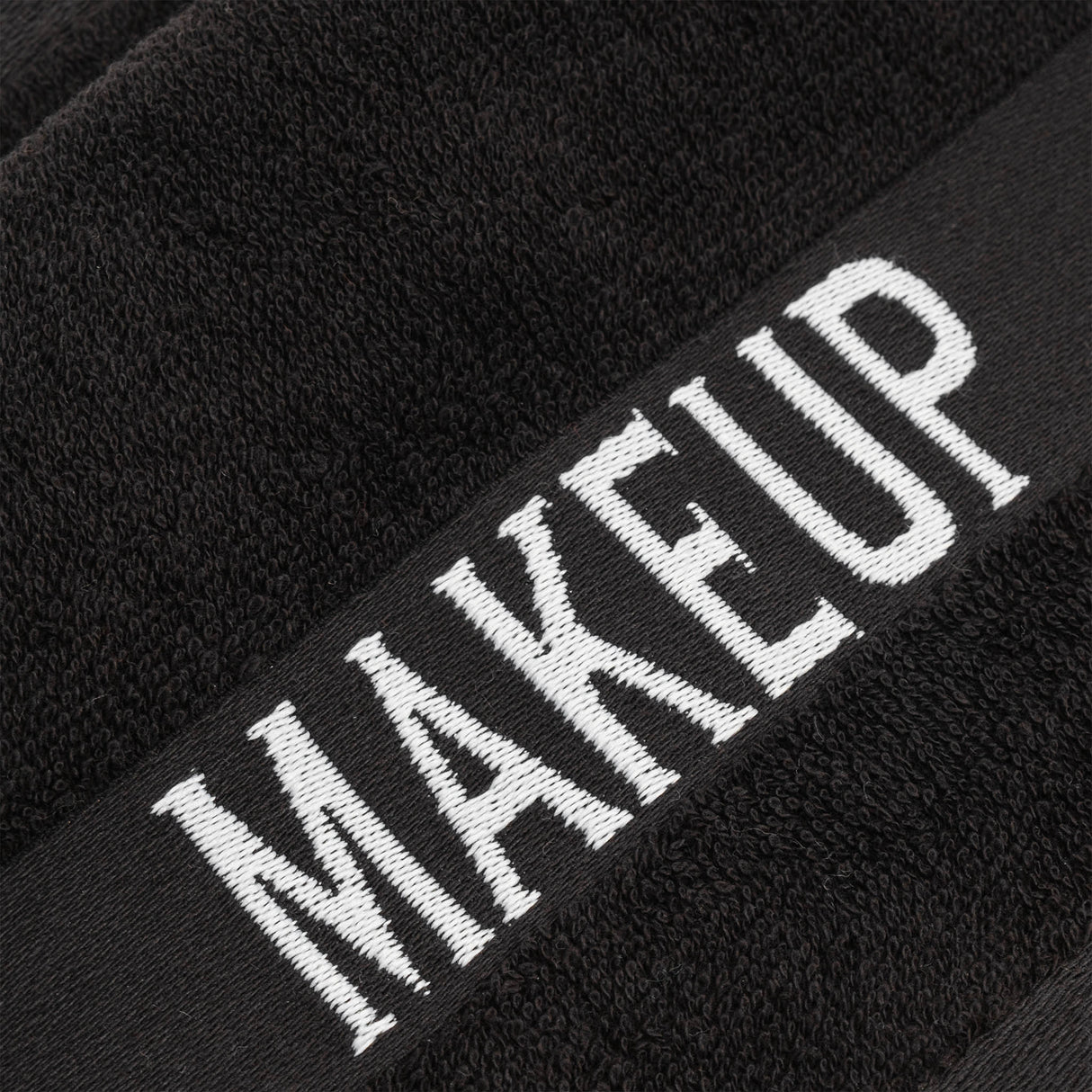 American Soft Linen, Makeup Remover Face Cloth, 100% Cotton Makeup Towels, 4 Packed Face Towels, 12x12 inches, Black - 100 Set Case Pack From American Soft Linen