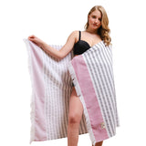 Mediterranean 100% Cotton Turkish Peshtemals, 35" x 60",  Modern & Traditional Turkish Towels - 44 Set Case Pack From American Soft Linen