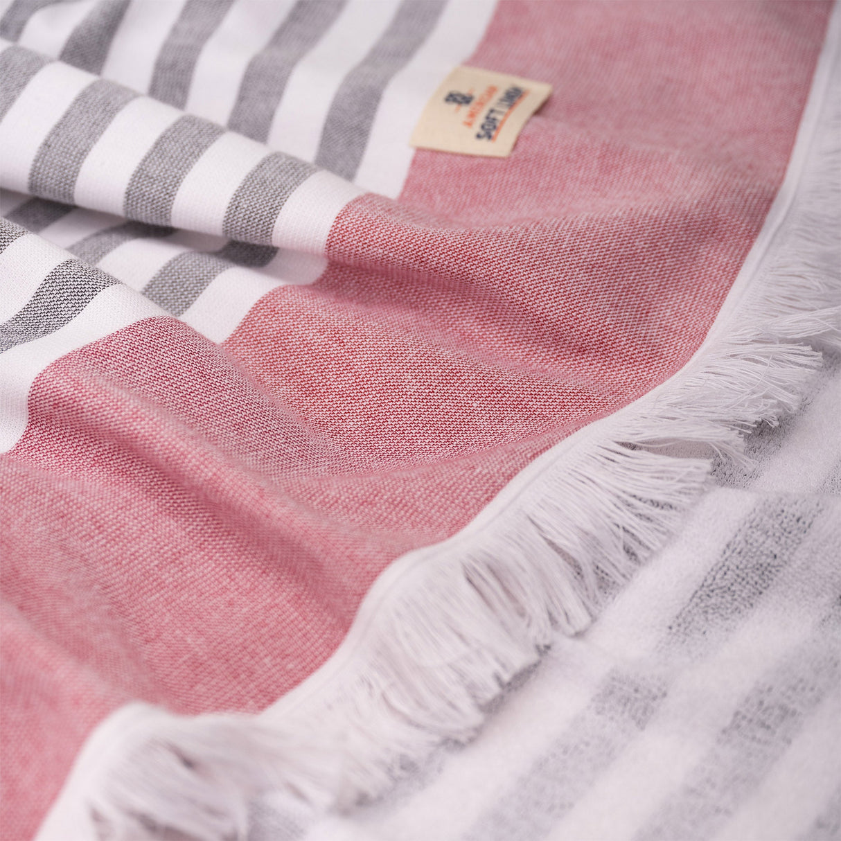 Mediterranean 100% Cotton Turkish Peshtemals, 35" x 60",  Modern & Traditional Turkish Towels - 44 Set Case Pack From American Soft Linen