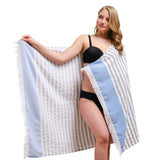 Mediterranean 100% Cotton Turkish Peshtemals, 35" x 60",  Modern & Traditional Turkish Bath Towels From American Soft Linen