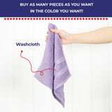Single Piece - Create Your Set - 100% Cotton Turkish Towels with 20 Different Colors