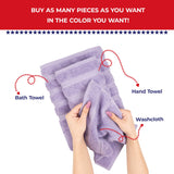 Single Piece - Create Your Set - 100% Cotton Turkish Towels with 20 Different Colors