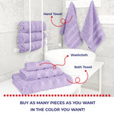 Single Piece - Create Your Set - 100% Cotton Turkish Towels with 20 Different Colors