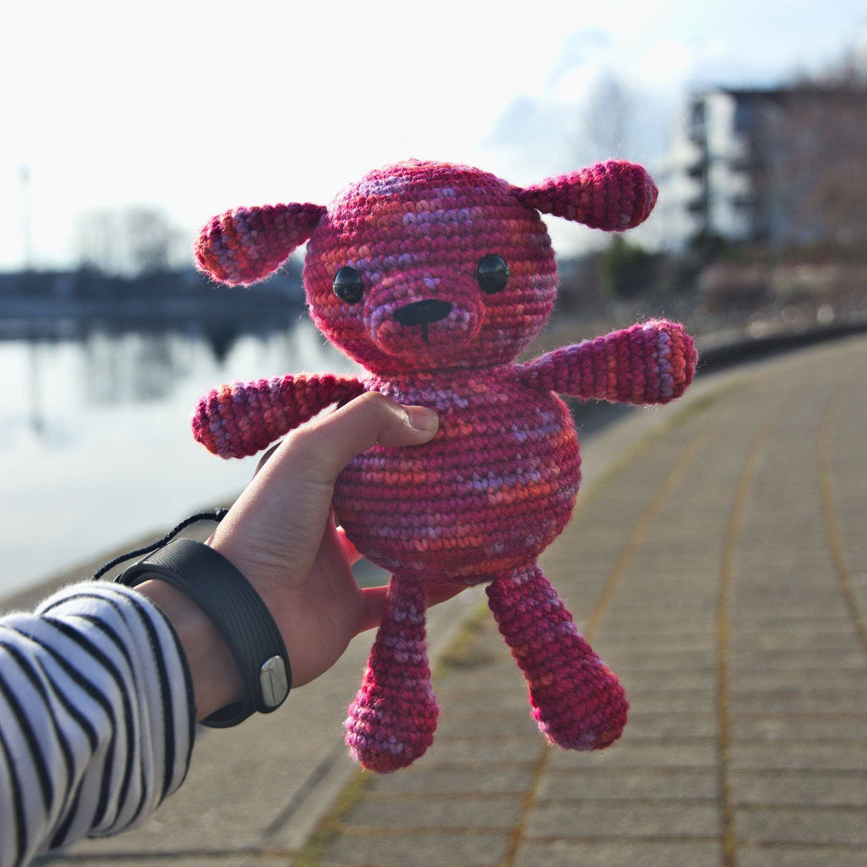 Amigurumi Puppy Crochet Pattern from Darn Good Yarn