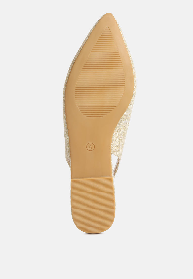 Amirah Slingback Ballet Flats from London Rag International