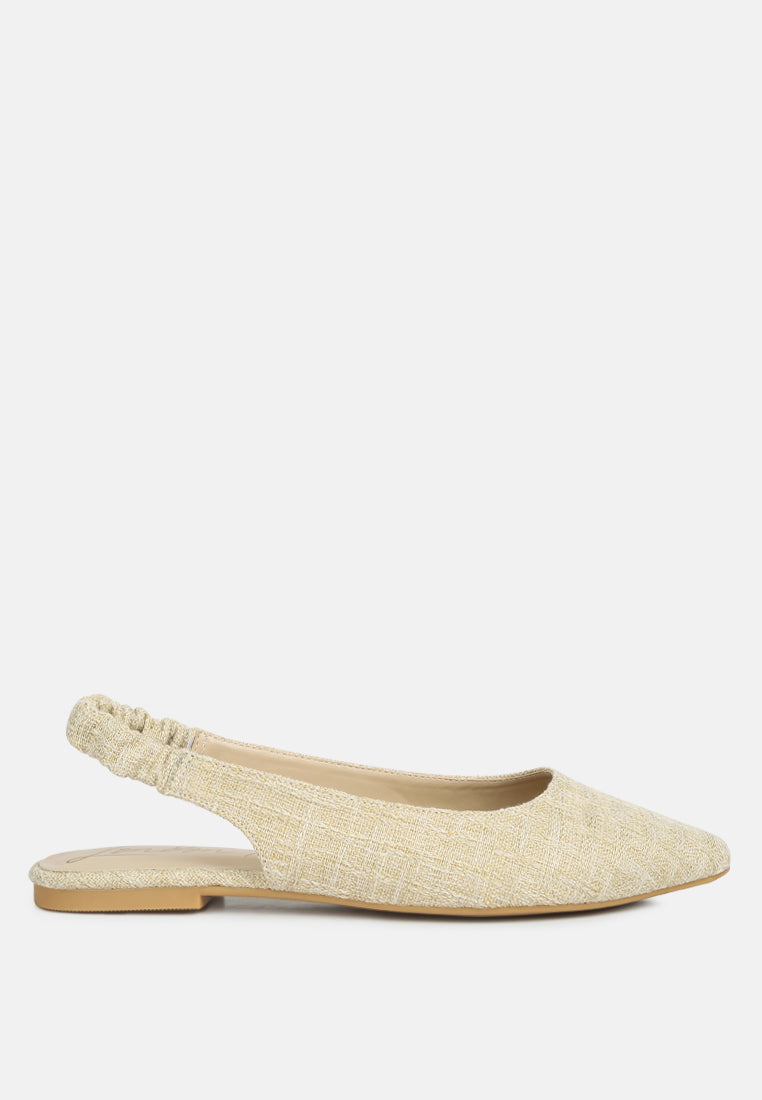 Amirah Slingback Ballet Flats from London Rag International