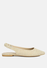 Amirah Slingback Ballet Flats from London Rag International