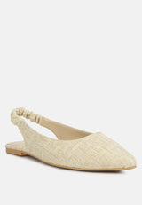 Amirah Slingback Ballet Flats from London Rag International