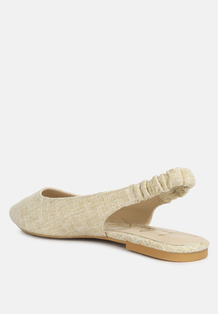 Amirah Slingback Ballet Flats from London Rag International
