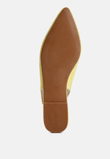 Amirah Slingback Ballet Flats from London Rag International