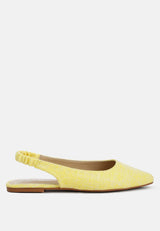 Amirah Slingback Ballet Flats from London Rag International