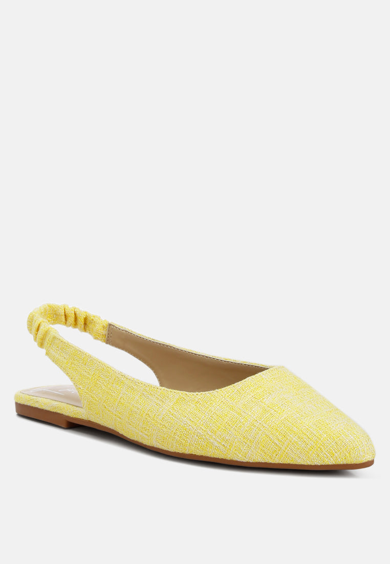 Amirah Slingback Ballet Flats from London Rag International