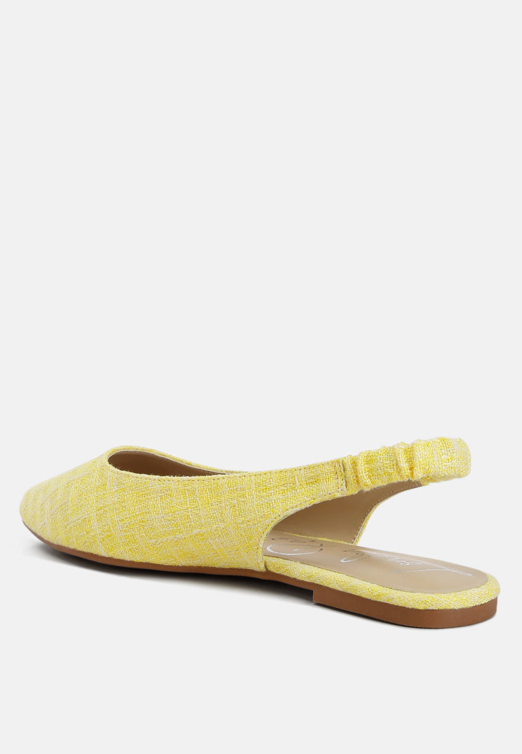 Amirah Slingback Ballet Flats from London Rag International