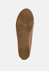 Ammie Solid Casual Ballet Flats from London Rag International