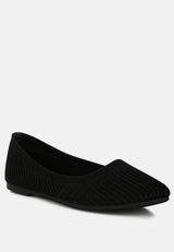 Ammie Solid Casual Ballet Flats from London Rag International