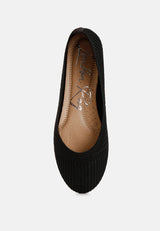 Ammie Solid Casual Ballet Flats from London Rag International