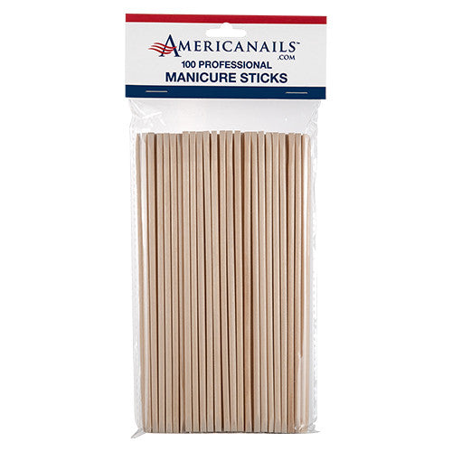 AmericaNails - Birchwood Manicure Stick 100ct from Queen Nails & Beauty Supplies