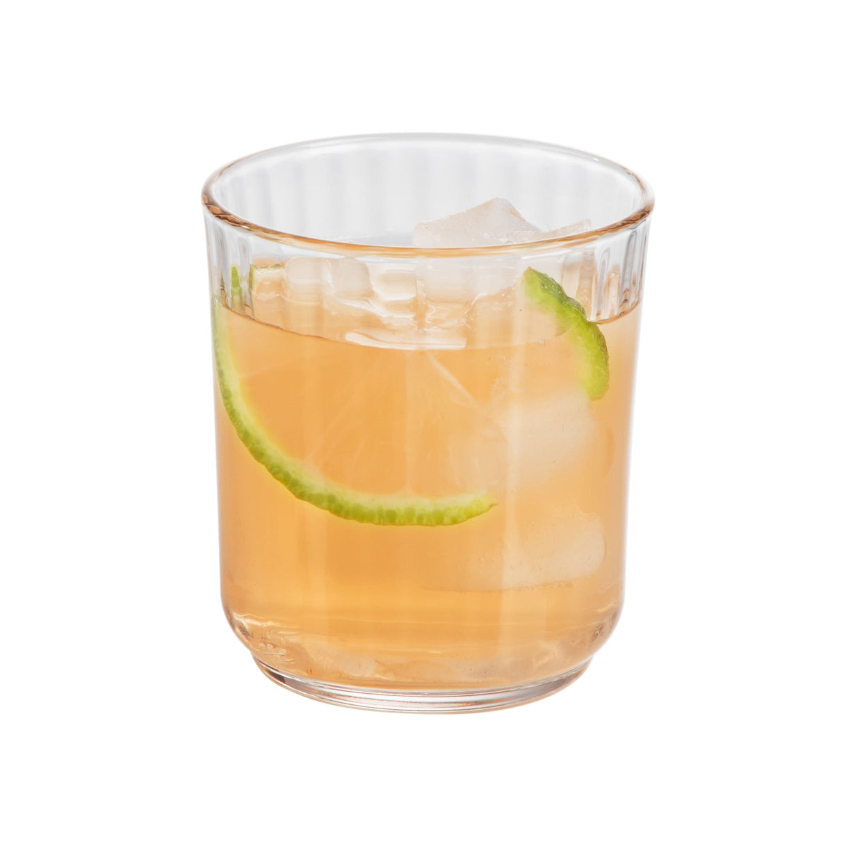 Libbey Paneled Double Old Fashioned Rocks Glasses, 11.2-ounce, Set of 6 from Libbey