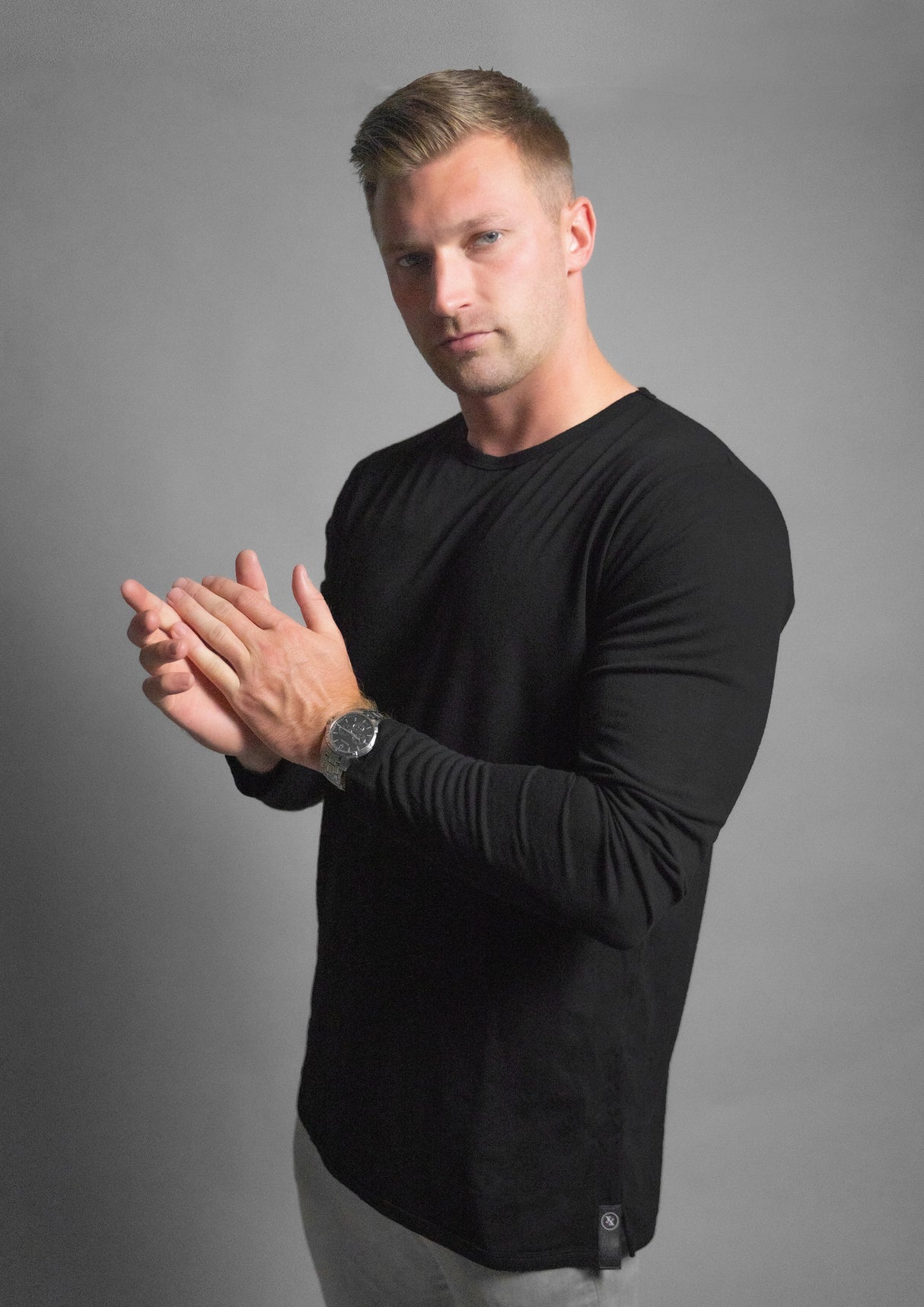 L/S Split Hem from Ten/10 Apparel