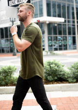 Curved Hem from Ten/10 Apparel