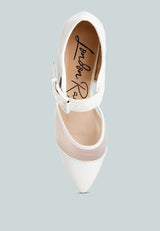 Aneri Buckle Detail Pump Sandals from London Rag International