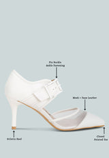 Aneri Buckle Detail Pump Sandals from London Rag International