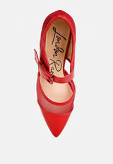 Aneri Buckle Detail Pump Sandals from London Rag International