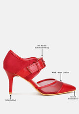 Aneri Buckle Detail Pump Sandals from London Rag International