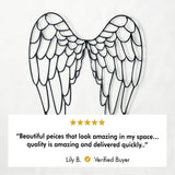 Wings of Angel Metal Wallart from VITAHOME DESIGN LLC