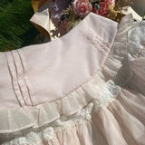 Angelic Lace Ruffle Mini Skirt from Kawaii Stop