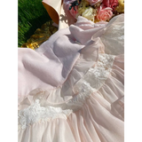 Angelic Lace Ruffle Mini Skirt from Kawaii Stop