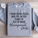 Anger Management Skills Sweatshirt from Peachy Sunday