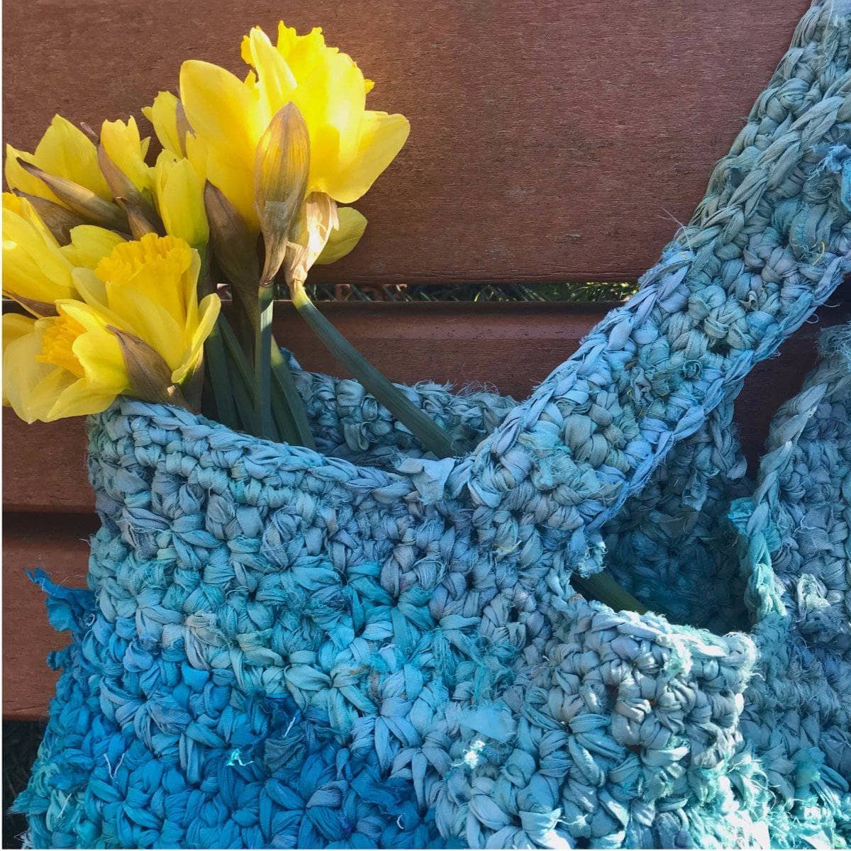 Anna Tote Bag Crochet Pattern from Darn Good Yarn