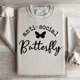 Anti Social Butterfly Sweatshirt from Peachy Sunday