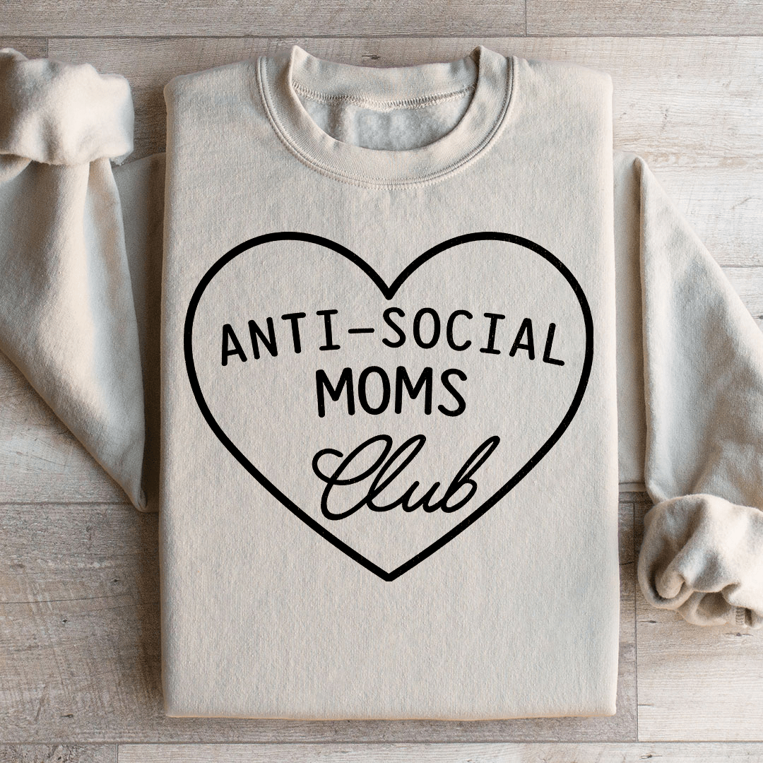 Anti-Social Moms Club Sweatshirt from Peachy Sunday