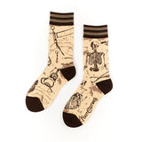 Antique Medical Crew Socks from FootClothes