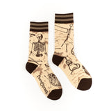 Antique Medical Crew Socks from FootClothes