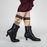 Antique Medical Crew Socks from FootClothes