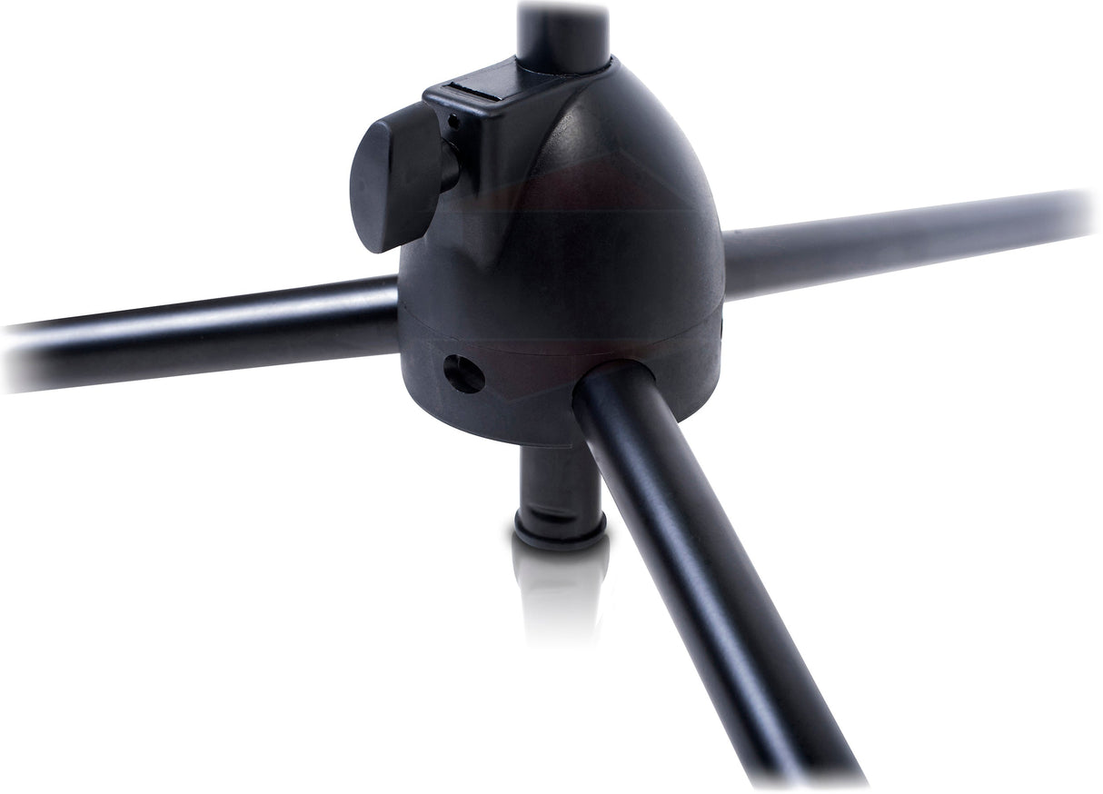 GRIFFIN Microphone Boom Stand (Pack of 6) with XLR Cables & Mic Clip - Telescopic Arm Tripod Legs for Studio Recording Accessories, Singing Karaoke from GeekStands