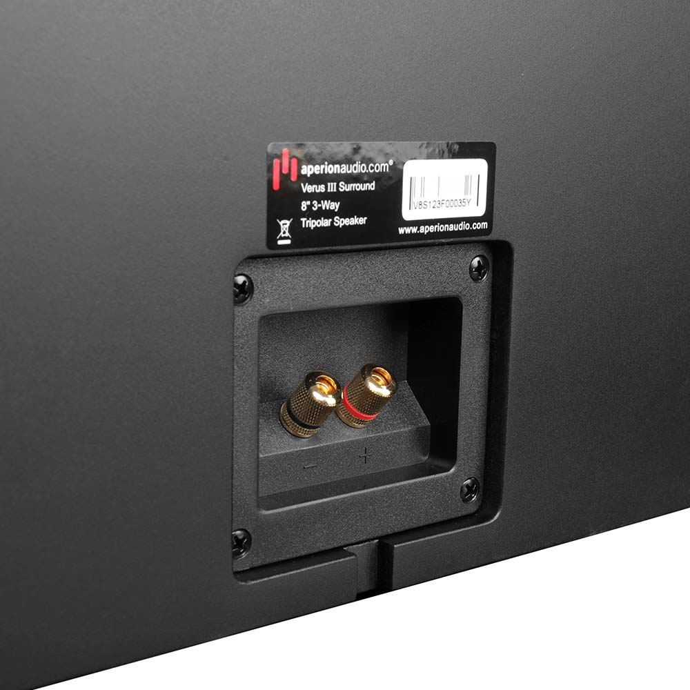 Verus V8S Surround 8" Tripolar Speaker Pair from Aperion Audio