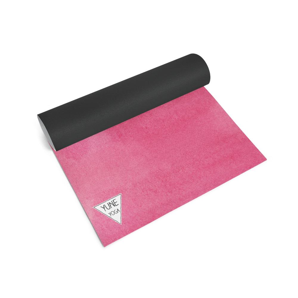 Yoga Mat | 6mm Thick | Pink | Non-Slip | Eco Friendly | Yune Yoga | Apollo from Yune Yoga