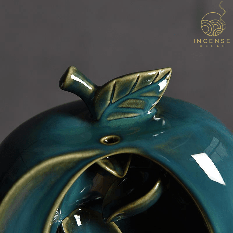 Apple Backflow Incense Burner from incenseocean