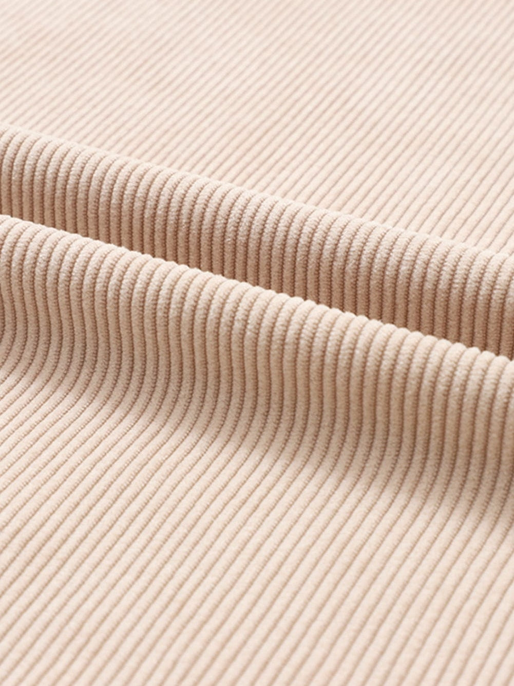 Apricot Corded Ribbed Oversized Sweater from MsDressly